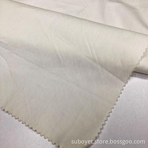Cotton Nylon Poplin With Spandex Fabric